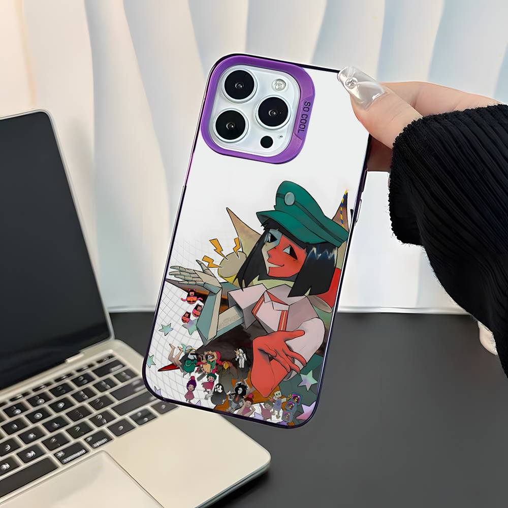 

ENA Dream BBQ GAME Phone Case For iPhone 17,16,15,14,13,12,11,Pro,XS,Max,Plus,Mini,SE4,E Purple Matte Shockproof Cover iPhone15