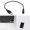 USB to DC5V Power Cable Cord, USB Male to 5.5x2.1mm Female DC5V Power Supply Plug Barrel Connector Charge Line
