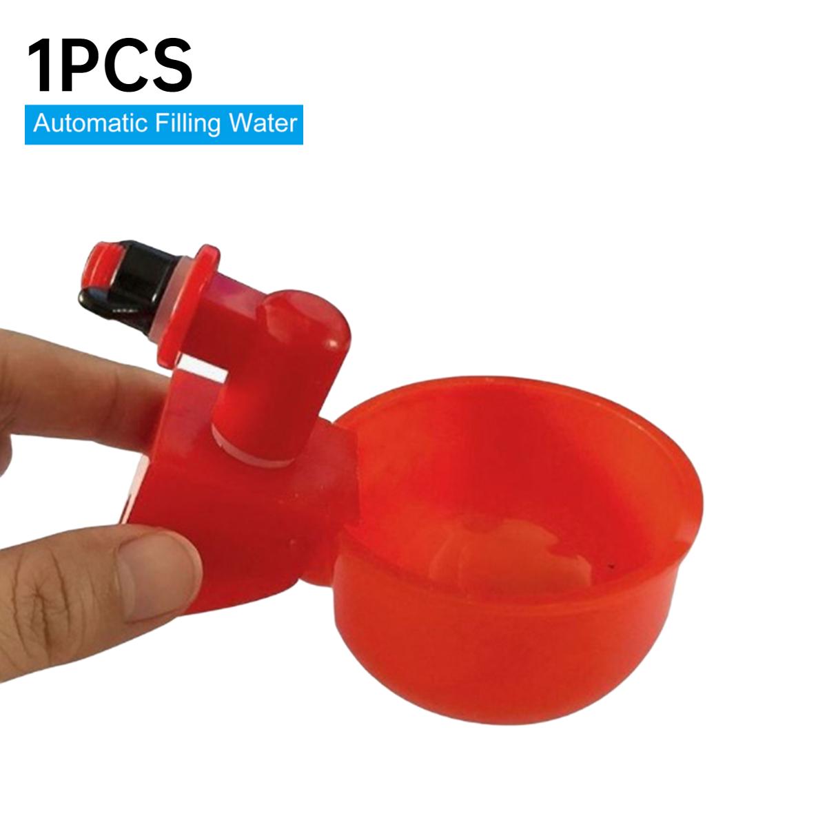 

36-1PCS Chicken Drinking Cup Automatic Drinker Chicken Feeder Poultry Waterer Drinking Water Feeder for Chicks Duck Goose Quail