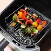Air Fryer Skewer Stand Vertical Multi-pin Stainless Steel BBQ Holder Air Fryer Accessories Skewers For Grilling Kitchen Tools
