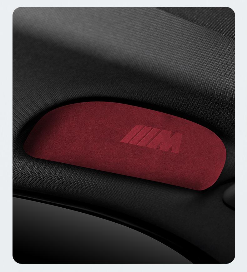 Alcantara Suede Glasses Case for BMW X1, X2, X3, X5, 1-7 Series