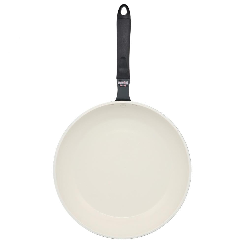 LIV PLUS Frying Pan 30cm Ceramic IH and Gas Stove Compatible Dark Gray ND-3614 Arietta Ceramic