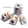 Plum Blossom Elastic Aluminum Alloy Coupling for Servo Motors with Lead Screw Connector