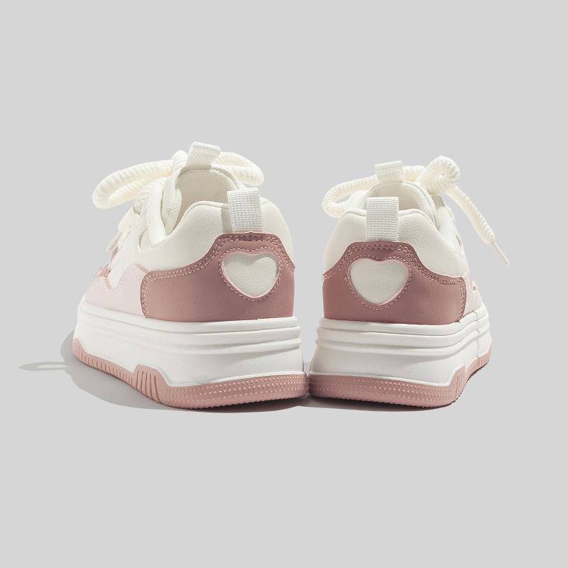 Thick-soled silver dad shoes, new spring and summer breathable thin heightening casual sneakers