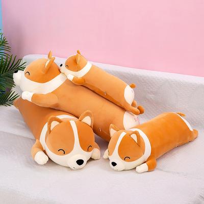Corgi Big Throw Pillow Girls Sleeping Rag Doll Large Company Boys Cute Plush Toys Girls Holiday Gift