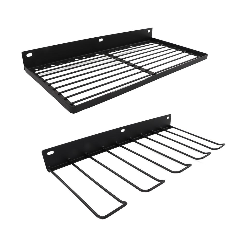 Power Tool Organizer Wall Mount Garage Tool Storage Rack Strong Bearing Heavy Duty 4 Drill Holder