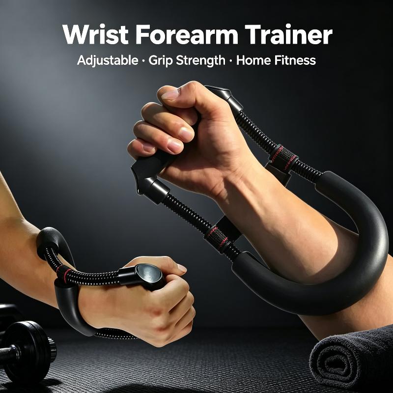 Adjustable Wrist Forearm Strengthener Exerciser Power Wrists Grip Trainer Arm Wrestling Finger Strength Portable Home Fitness