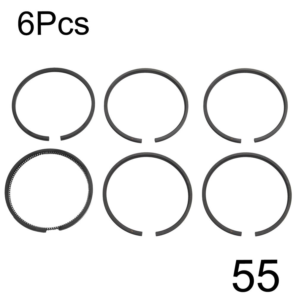 Air Compressor Piston Ring Kit Cylinder Oil Ring Replacement Air Pump Accessories Pneumatic Parts 50mm 49mm 51mm