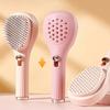Portable Self-Cleaning Hair Brush Anti-Static Scalp Massage Comb Magic Retractable Hair Comb Detangling Brush Salon Styling Tool