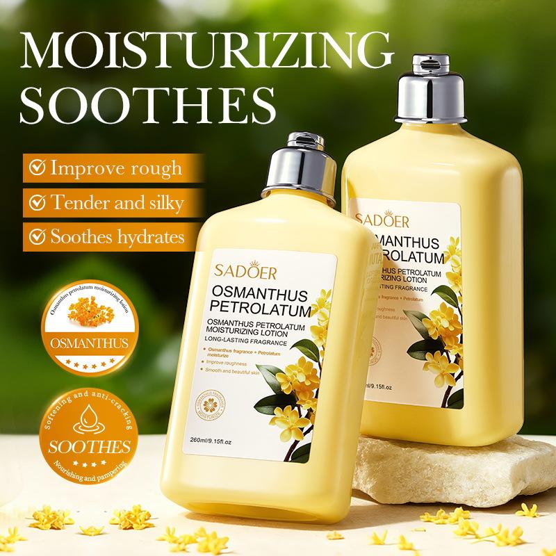 Osmanthus Vaseline Moisturizer 260ml Hydrating Moisturizing Body Lotion Skin Care Products