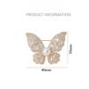 Elegant Crystal Butterfly Brooches for Women Badges Classic Lady Dress Suit High-end Pins Fashion Jewelry