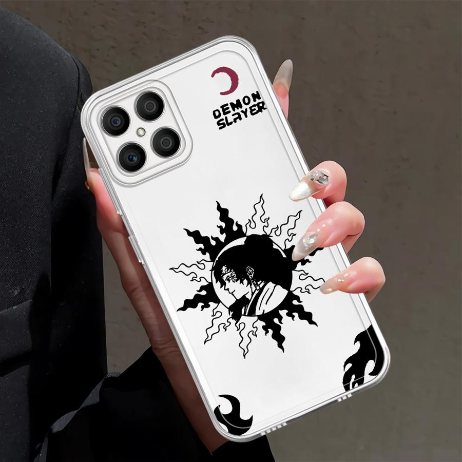 Soft Phone Cover Case for Honor X8a X8 X8b X9a X9b 90 Lite X7b Cool Anime Kokushibo