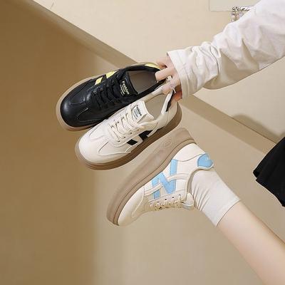 22 Frühling, Sommer, Herbst und Winter neue Board-Schuhe Studenten-Schuhe Low-Top runde Spitze Band V