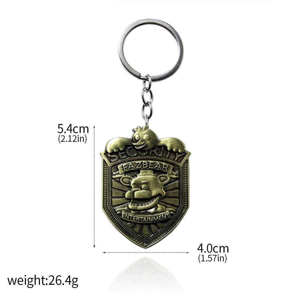 Anime Game FNAF Figures Freddy Enamel Pins Foxy Bonnie Animal Doll Badge Brooches For Men Women Backpack Accessories Jewelry