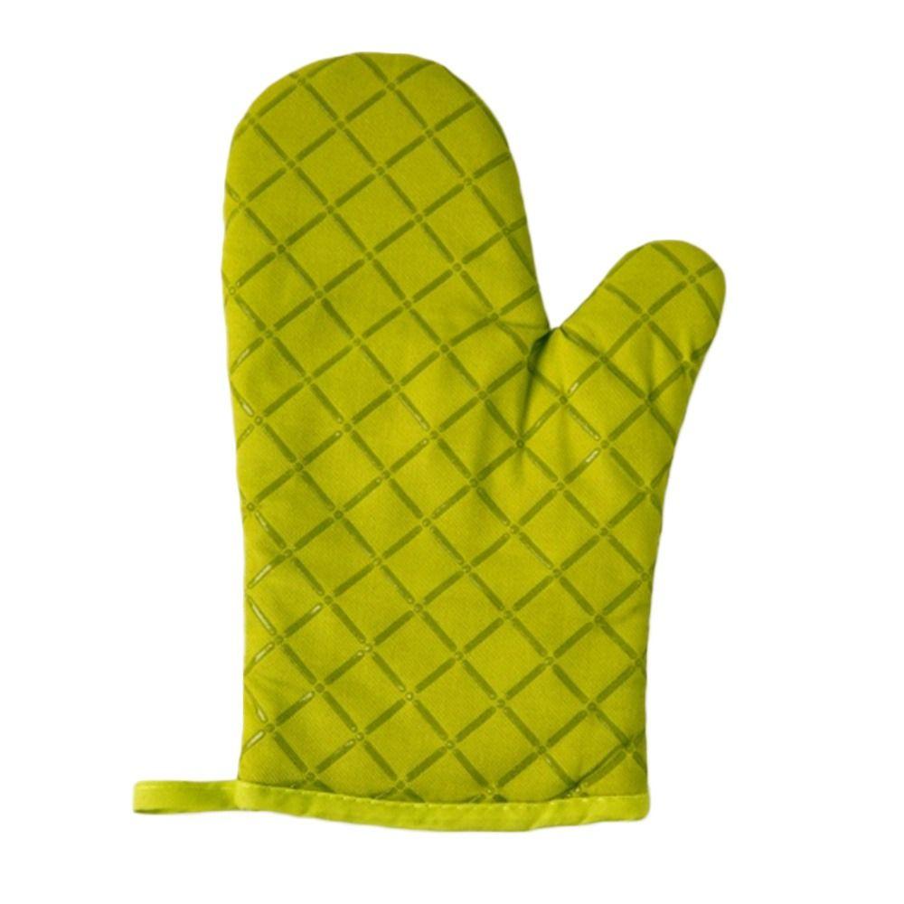 Verbrühsicher Küchenofenware Rutschfest Dicke Kochhandschuhe Ofenhandschuhe Mikrowellen-Isolierung Backwerkzeug