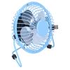 Fan USB Portable Silent Aluminum Blade   Desk Desktop Iron Crafts Fans