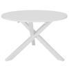 Day and Night - Day and Night White MDF Dining Table 120x75 Cm