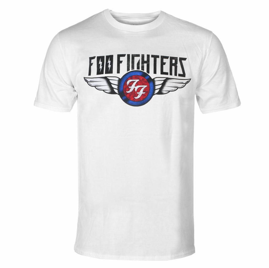 Rare Foo Fighters Band Graphic Cotton T-shirt Unisex Summer Short Sleeve Fashion Brand Tee Luxury Casual Vintage Retro Top