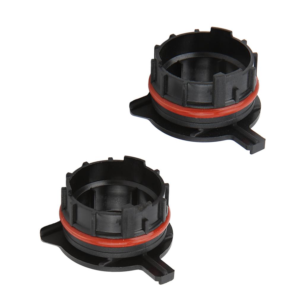 2 pièces Adaptateurs d'ampoule 100W Durables Opération Simple Douilles Porte-ampoule pour Ampoules H7 Phares LED