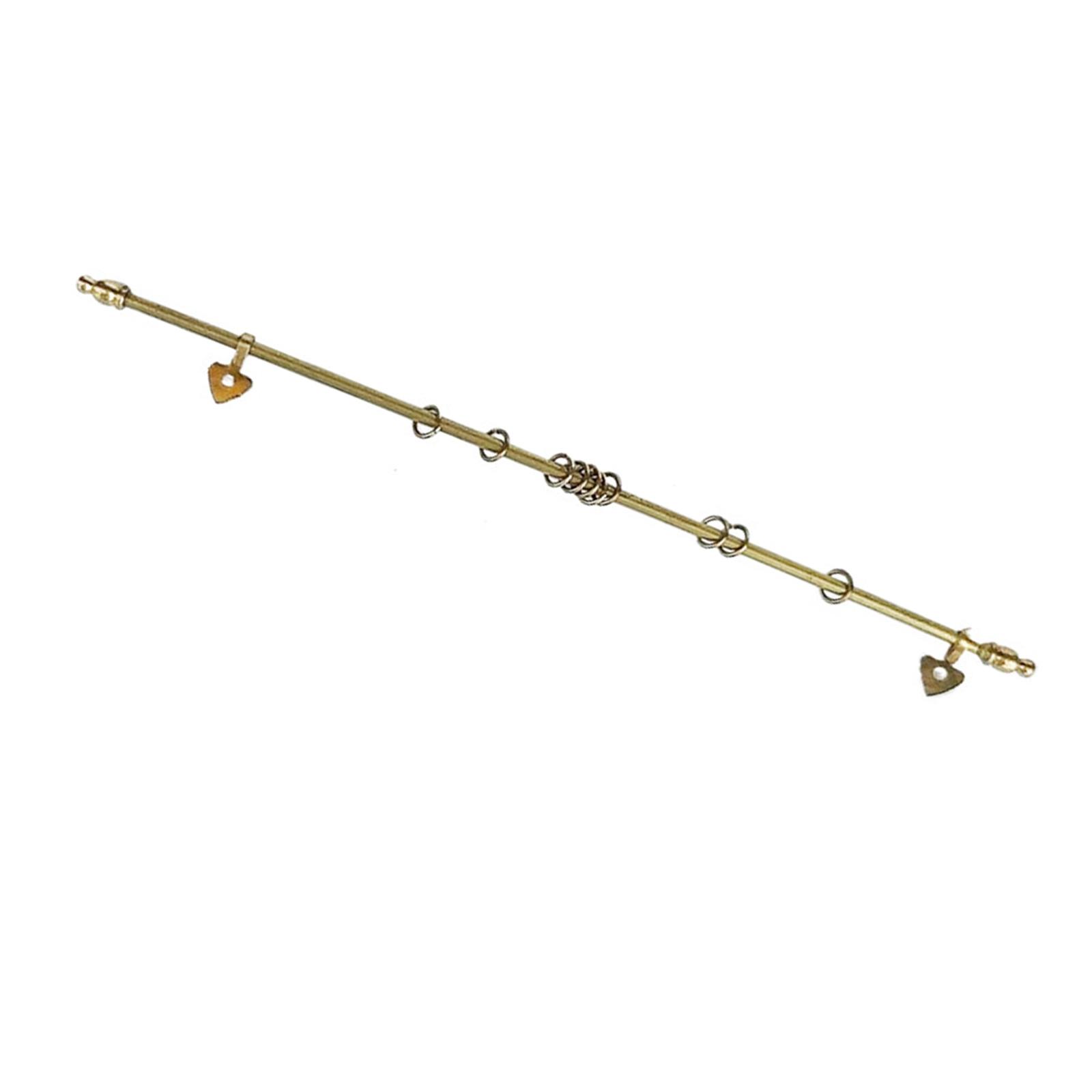 

Миниатюрная модель карниза в масштабе 1/12 для кукольного домика, реалистичная золотая отделка, детализированная сцена для демонстрации L