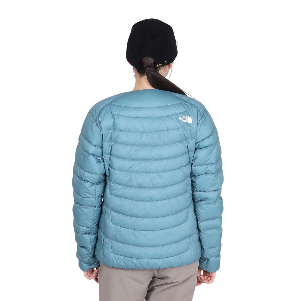 The North Face Thunder Round Neck Down Algae Size M Women's Jacket, Blue,
