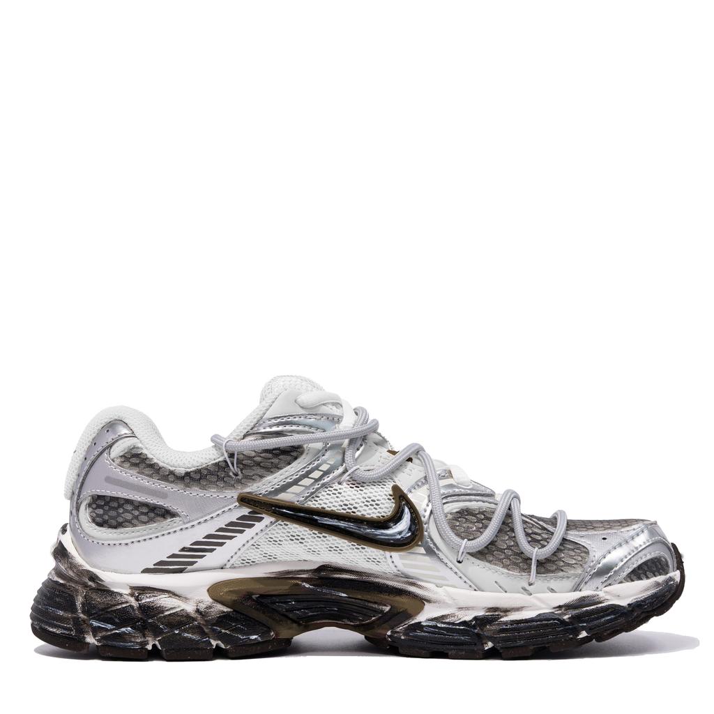 Nike V5 RNR Pustinští Poutníci Tlumení Zvyšující Výšku Nízké Chunky Tenisky Pánské Metalická Stříbrná HJ5228-102((Tým1966-)