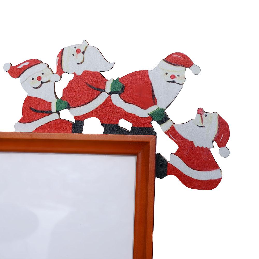 Elk Santa Claus Xmas  Navidad Door Frame Decoration Home Decor Door Trim Christmas  Ornaments