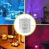 New Rotating Dynamic Flame Water Ripple Atmosphere Light Projection Starry Sky Romantic Bedroom Bedhead Decoration Nightlight
