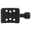 Haoge Screw Knob Clamp Adapter Mount with 3 Sets of 20mm DIY Support System with Haoge Plate CP-20 Holes,