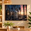 5D Diamond Painting Bride of Frankenstein DIY Full Drill Diamond Art Kit Home Decoration