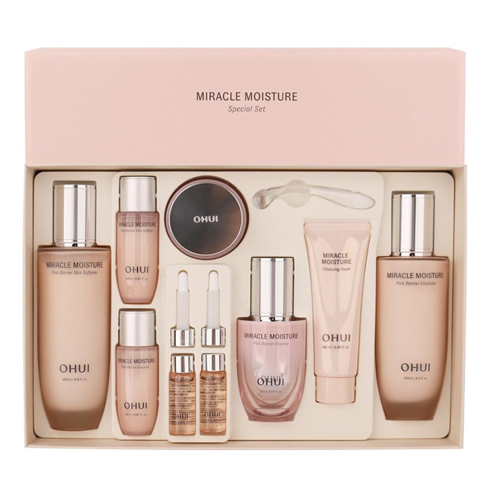 

Ohui Miracle Moisture Pink Barrier 4-piece special set