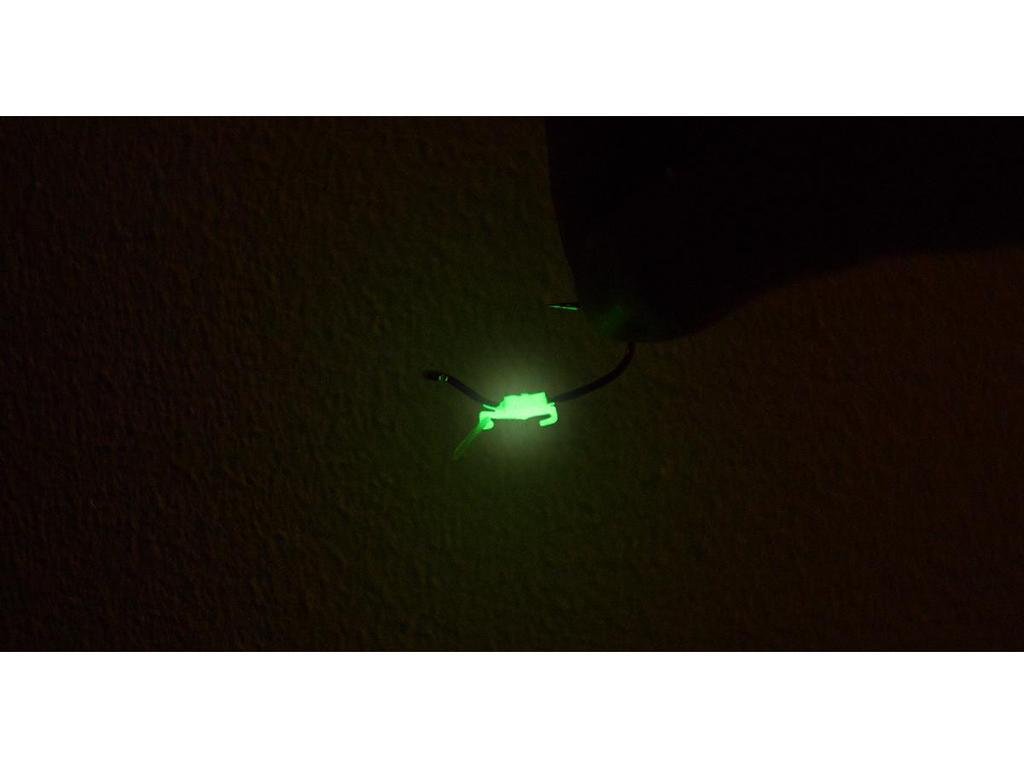 10-Piece Luminous Live Shrimp Fishing Hooks Set