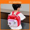 Color Blocked Cute Cartoon Cat Pattern Children Hard Shell Backpack Square