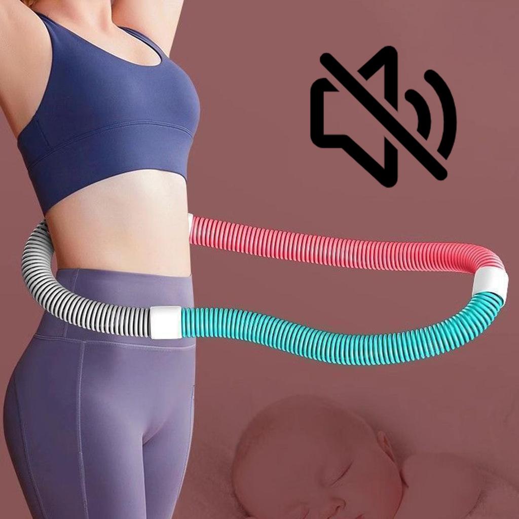 Fitness Hoop for Core Strength Training Indoor Outdoor PVC Equipment Kids