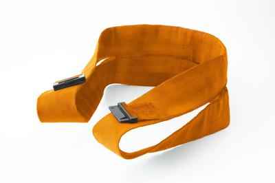 Iliopsoas Relaxation Belt Lacunaal Pelvic Posture Core Nursing Care Prevention (M Orange) [Waist Belt, Belt, Correction, Strengthening, Exercise]