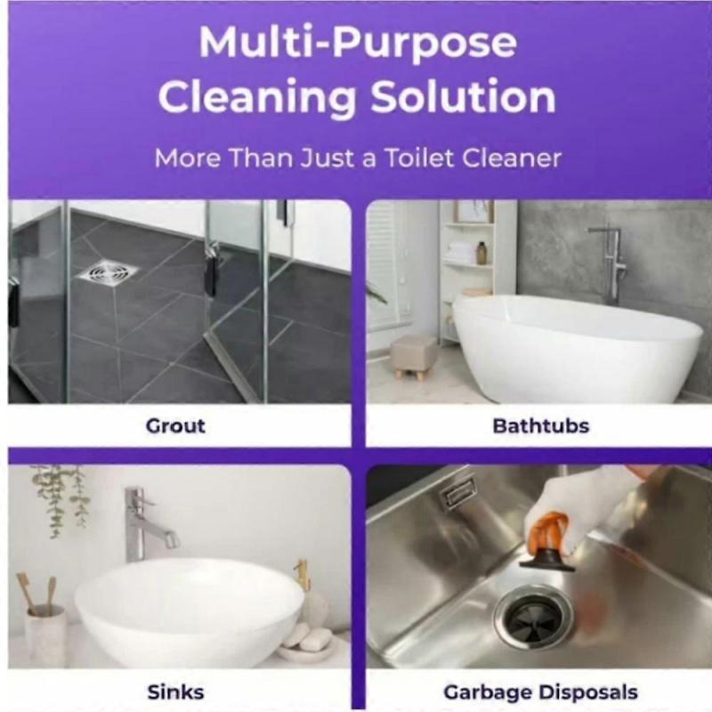 Fizzclean Toilet Foam Cleaner, Insta-Action Fizzclean Foam Cleaner