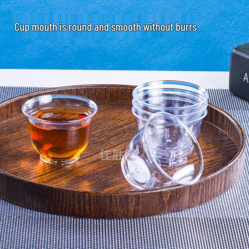 Jiashengya 58ml Disposable Thickened PS Tea Cups