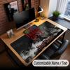 Custom Name Extended Mouse Pad,Travis Scott Gaming Desk Mat For Home Office Desktop Decor