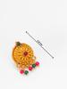 Gold-Plated Multi Stone-Studded & Beaded Temple Jewellery Set