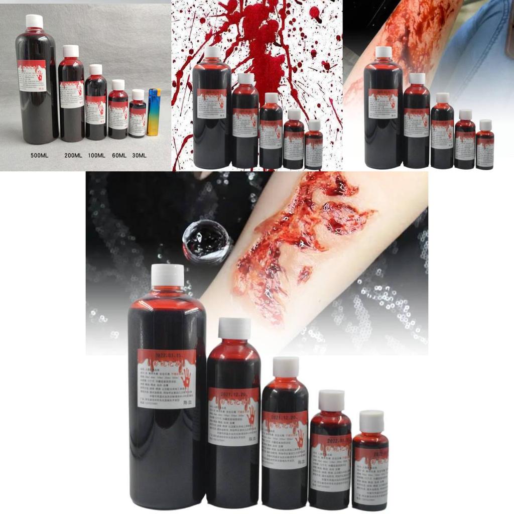 Realistic Halloween Blood Plasma Fake Blood Bags For Creative Costume Effects And Pranks