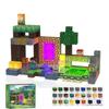 YOIKO Magnetic Blocks 180PCS Teleport Theme Minecraft Style Magnetic Block Set 2cm with 15 Blocks Educational Toy for Elementary School Kindergarten