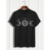 European Size Men'S Summer Print Short-Sleeve T-Shirt