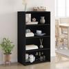 VidaXL Highboard Black 70x41x124 Cm Engineered Wood, Sideboard, Cupboard, Side Cabinet, Cabinet, Storage Cabinet, 846405