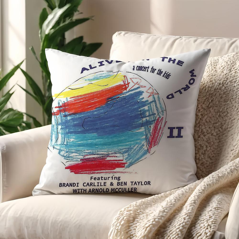 

Singer B-Brandi C-Carlile the story cushion cover For Pillow Printing Sofa Decoration Home Car Room Shop Office NordicSimplicity 30cmx30cm