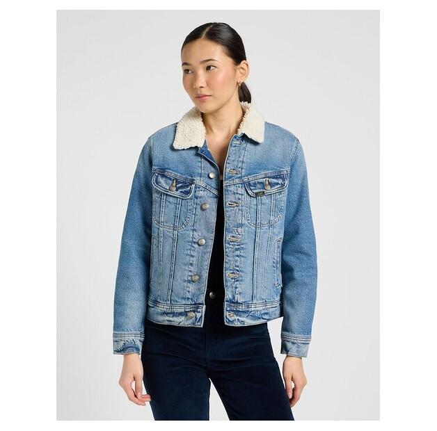 Куртка джинсовая Lee SHERPA RIDER JKT EU S