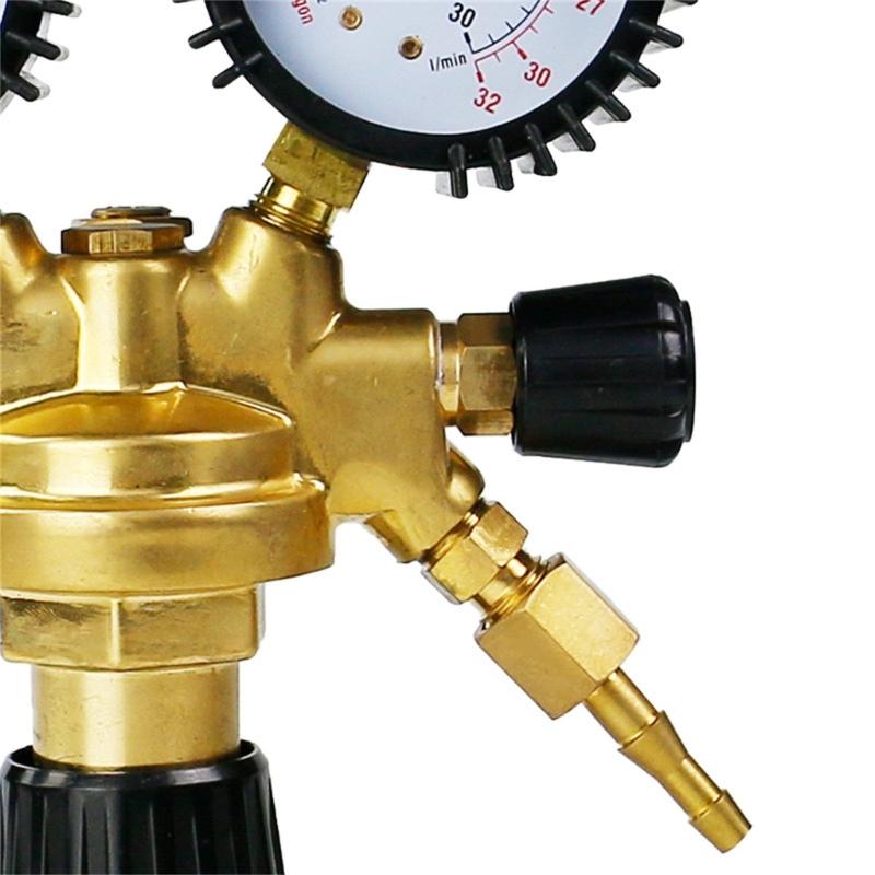 W21.8 Thread Pressure Reducing Regulator for Gas Cylinders Pressure Regulator Argon Gas Carbon Dioxide Meter