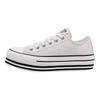 Converse Chuck Taylor All Star Platform Low Top Canvas Shoes Women sneakers Off-White 565829C