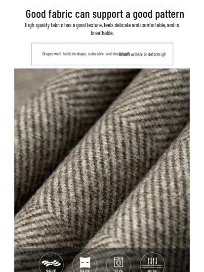 Women's High Waist Woolen Flare Pants, Fleece-lined, Slimming Casual Winter 2025 Trousers for Middle-aged Moms.