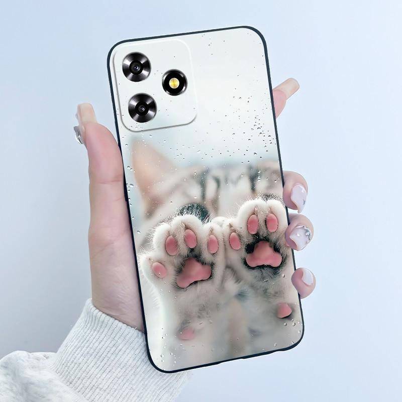 For ZTE Blade A73 4G Case Luxury Dragon Cute Cool Boys Girls Black Matte Soft Silicone Casing For ZTE Axon 50 Lite Bumper Cover