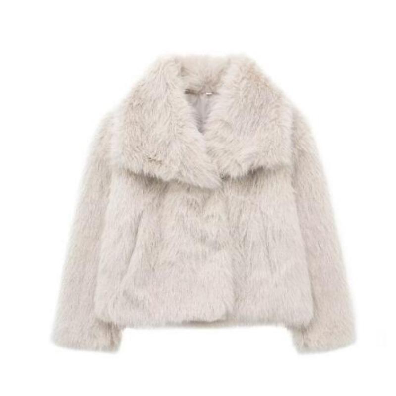 Women's Fox Fur Coat Women's Autumn and Winter New Fur Fur Coat Imitation